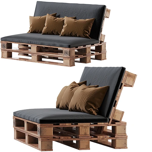 Pallet Sofa 双人沙发