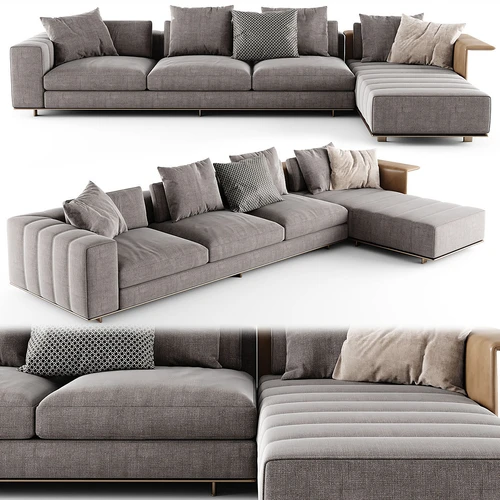 Minotti FREEMAN DUVET sofa现代多人沙发