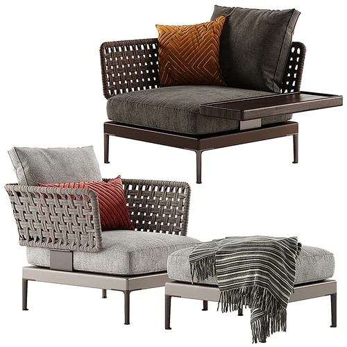 Minotti 现代休闲椅