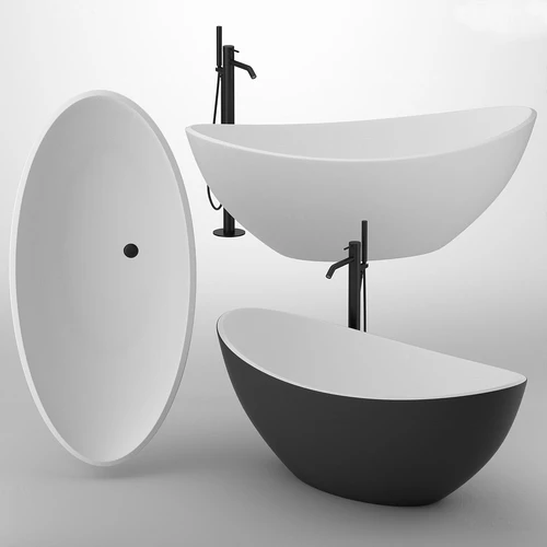 现代浴缸3d模型