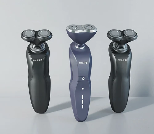 现代电动剃须刀3d模型
