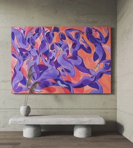 现代挂画装饰画
