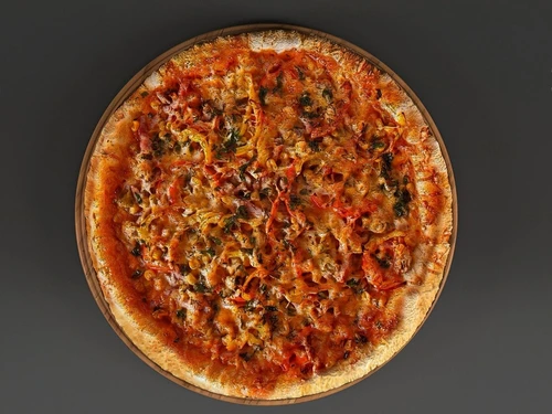 现代披萨食品3d模型