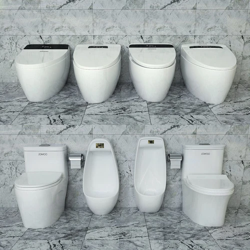 现代马桶小便器3d模型