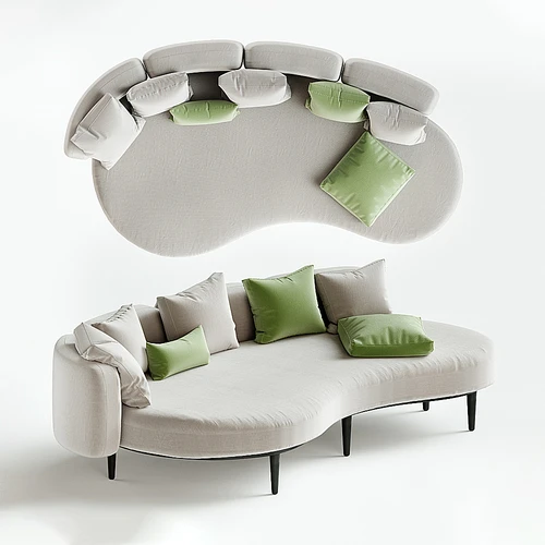 Organix Lounge Sofa 弧形沙发