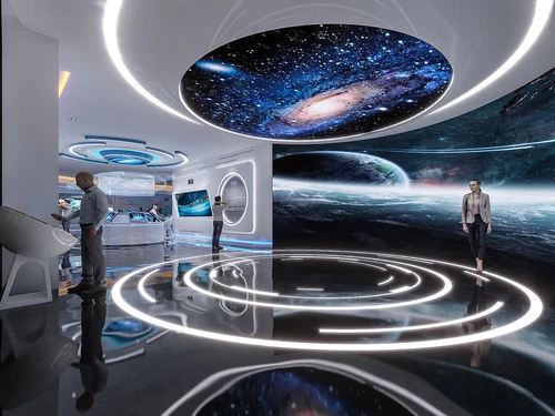 现代科幻展厅