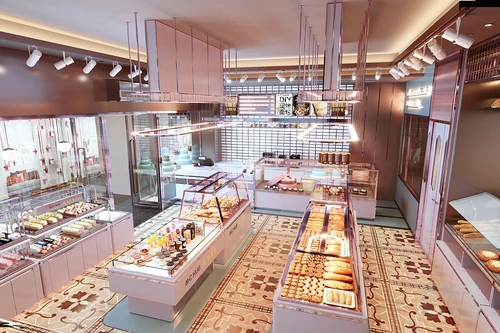 现代面包店