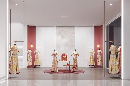现代婚纱店