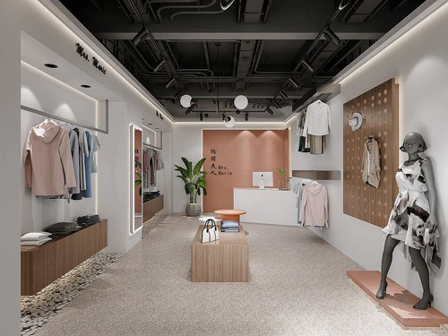 现代女性服装店