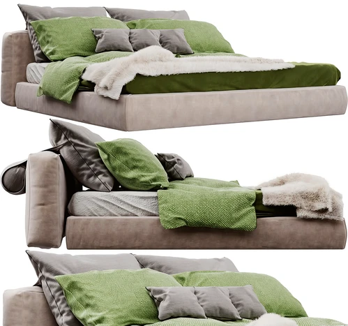 Cassina 现代双人床