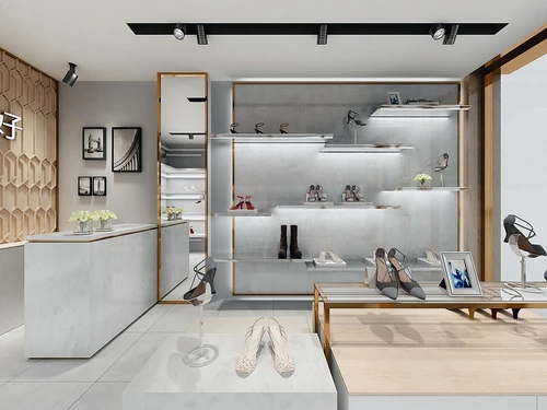 现代女鞋店