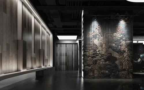 现代木地板展厅