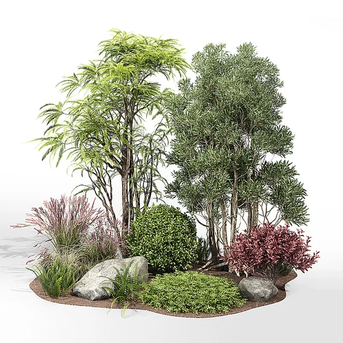 植物堆景观树