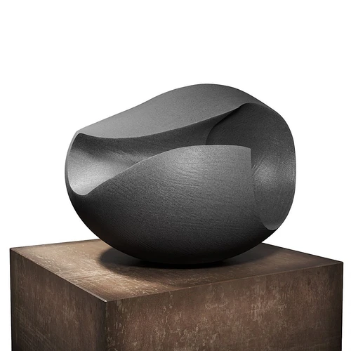 James Oughtibridge Jet Black 凹面雕塑