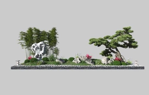 ​新中式庭院景观小品