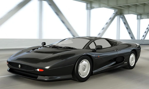 现代捷豹XJ220跑车3d模型
