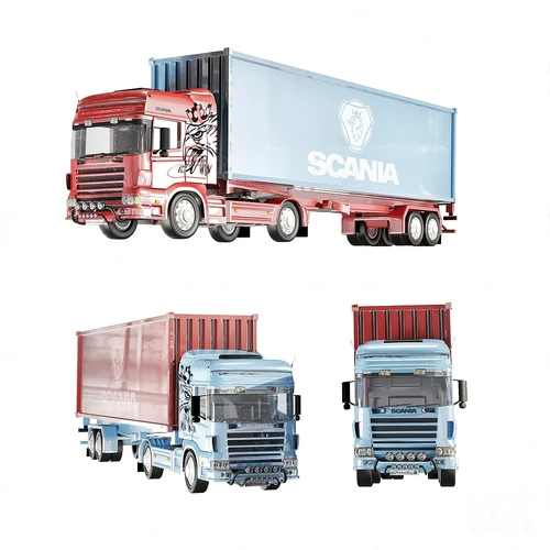 现代运货卡车3d模型