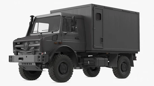 现代重型货车卡车3d模型