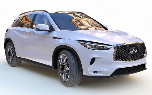 现代英菲尼迪SUV汽车3d模型