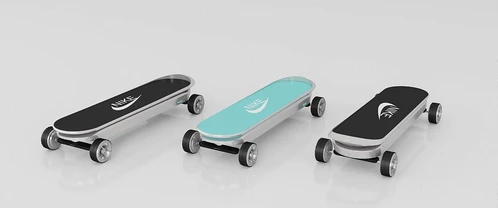 现代滑板3d模型