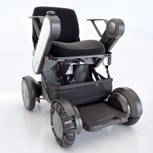 现代电动轮椅3d模型