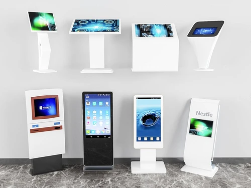 现代触摸屏一体机3d模型