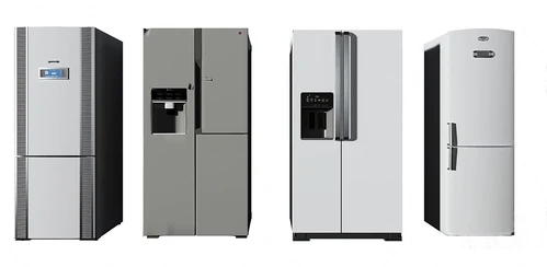 现代智能冰箱3d模型