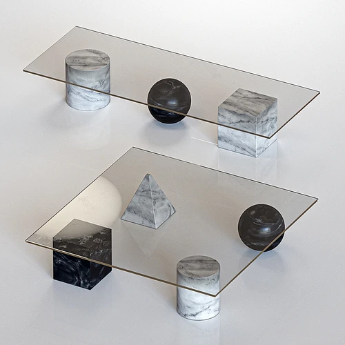 Massimo Vignelli Metafora 咖啡桌