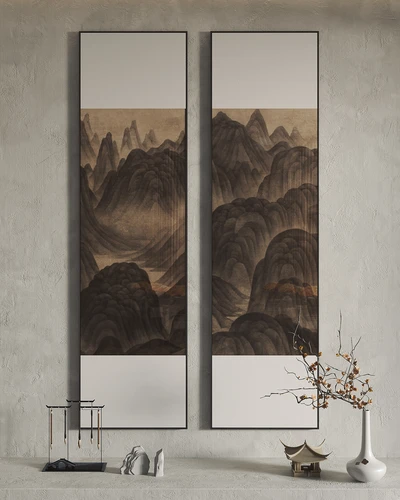 新中式挂画装饰画