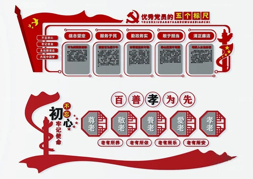 现代党建文化宣传栏
