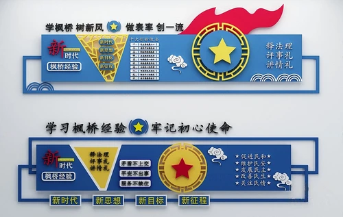 现代党建文化墙宣传栏