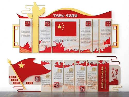 现代党建文化宣传栏