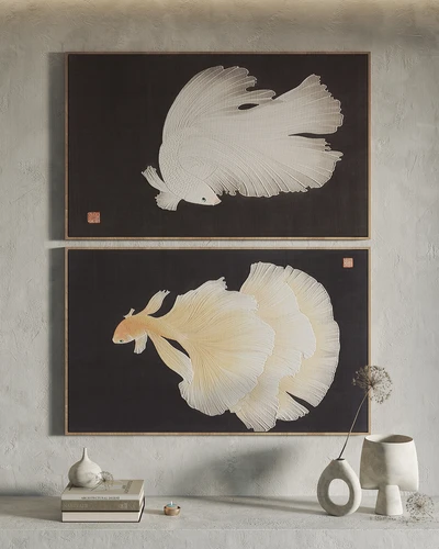 现代挂画装饰画