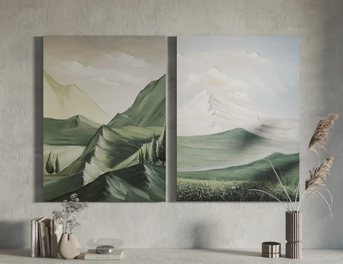 现代挂画装饰画