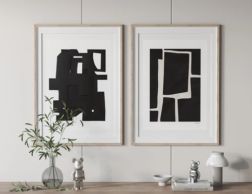 现代挂画装饰画