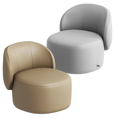 Minotti 现代休闲椅 皮革休闲椅 单椅 椅子