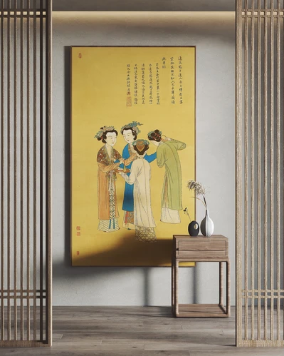 新中式装饰挂画