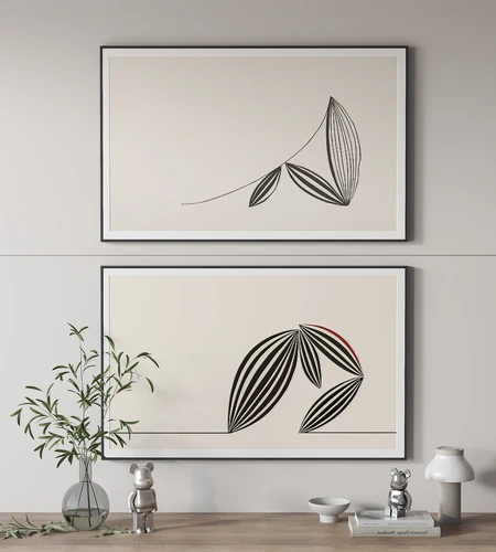 现代挂画装饰画