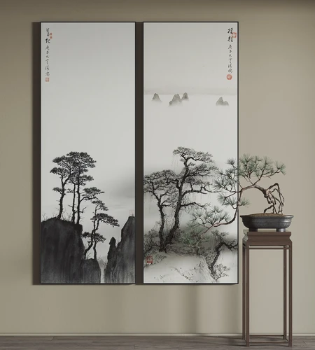 新中式装饰挂画