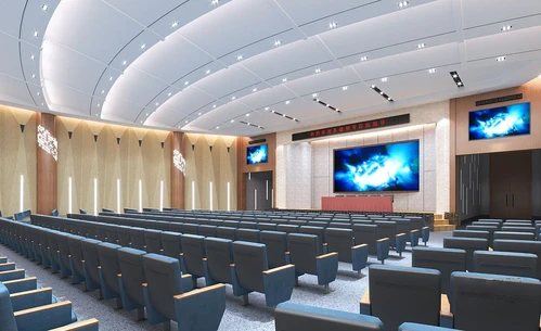 现代酒店会议厅报告厅3d模型