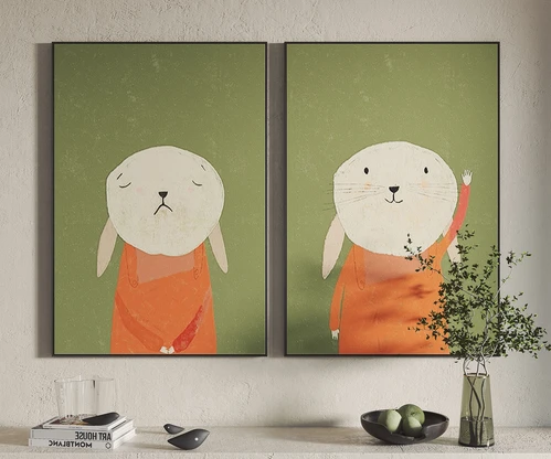 现代儿童挂画装饰画