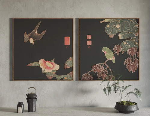 新中式挂画装饰画