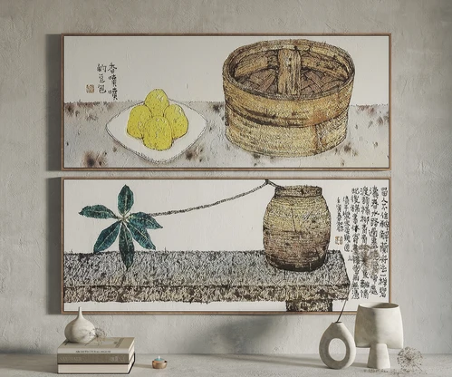 新中式挂画装饰画