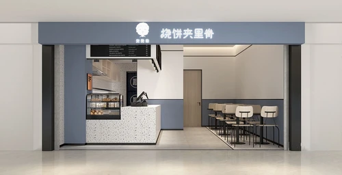 北欧快餐店小吃店3d模型