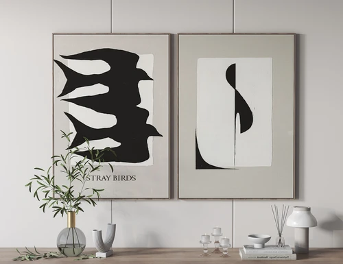 现代挂画装饰画