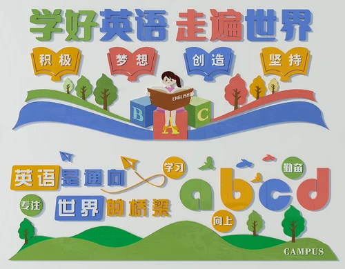 现代外课文化墙