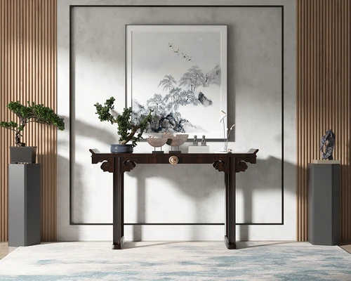 中式风格端景条案