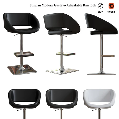 Sunpan Modern Gustavo可调式吧椅