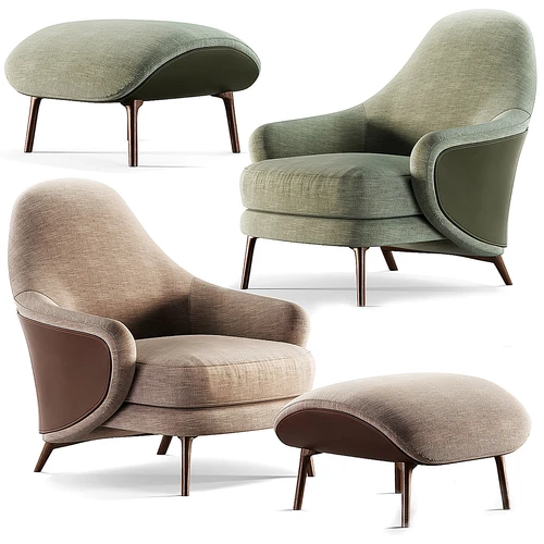 Minotti 扶手椅