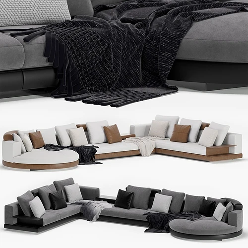 Minotti 现代多人沙发